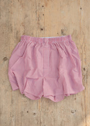 Victorinox Classic Boxer Shorts in White, Red and Navy Pinstripe