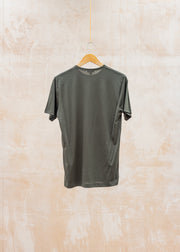 Sunspel Crew Neck T-Shirt in Dark Green