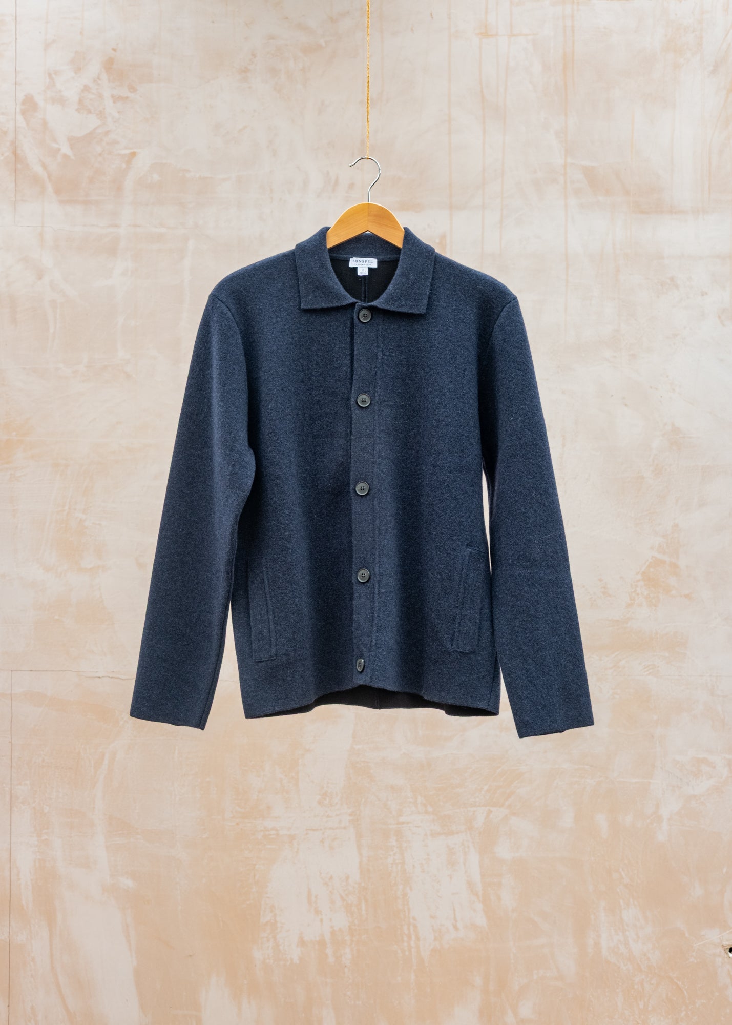 Double Face Jacket in Navy