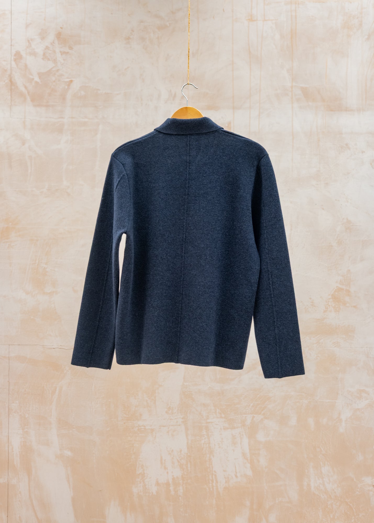 Sunspel Double Face Jacket in Navy