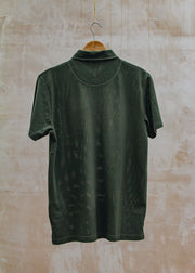 Sunspel Riviera Polo Shirt in Pine Green