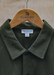 Sunspel Riviera Polo Shirt in Pine Green