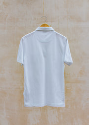 Sunspel Riviera Polo Shirt in White