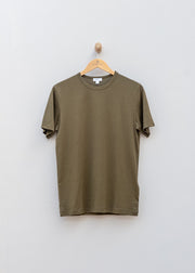 Sunspel Classic T-Shirt in Loden Green
