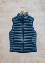 Patagonia Down Sweater Vest in New Navy