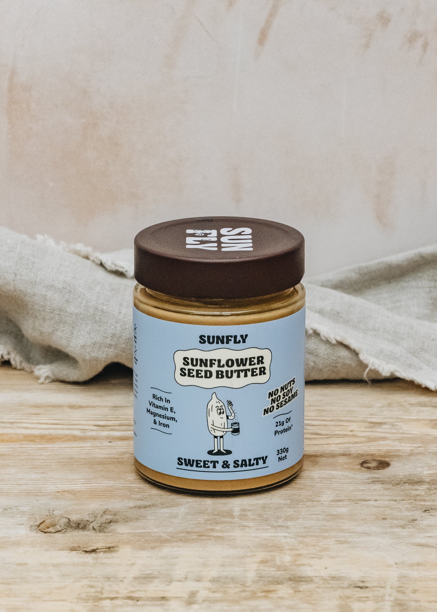 Sweet and Salty Sunflower Seed Butter