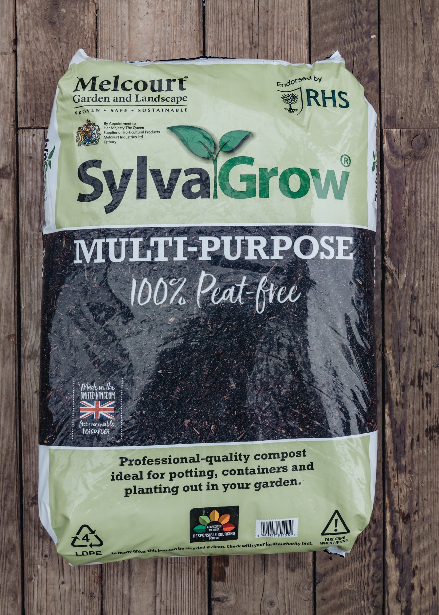 Melcourt SylvaGrow Multi-Purpose Compost - 40l