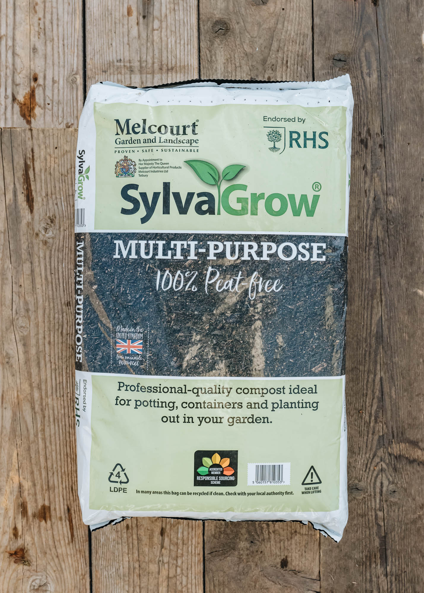 Melcourt Sylvagrow Multipurpose Compost, 15l