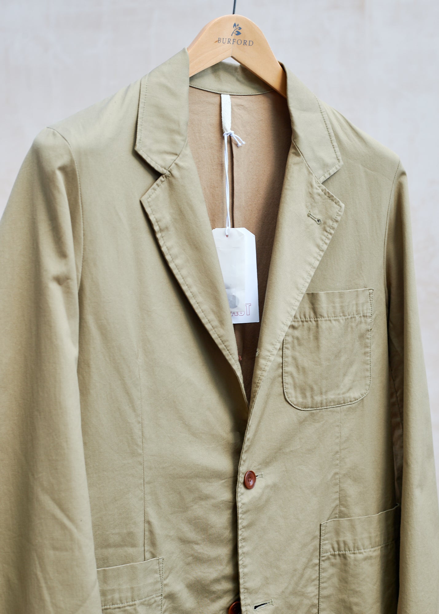 Toast Brown Tough Cotton Work Jacket - M