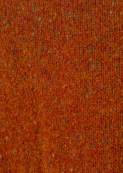 TOAST Donegal Wool Tank Jumper in Copper