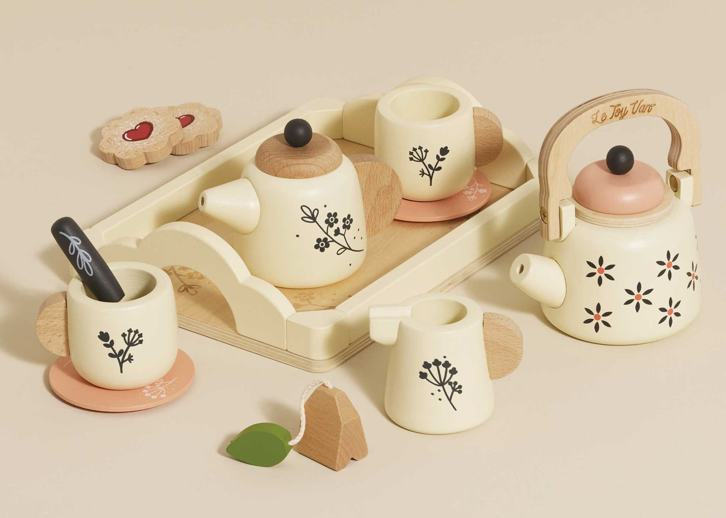 Le Toy Van Wooden Tea Set and Tray