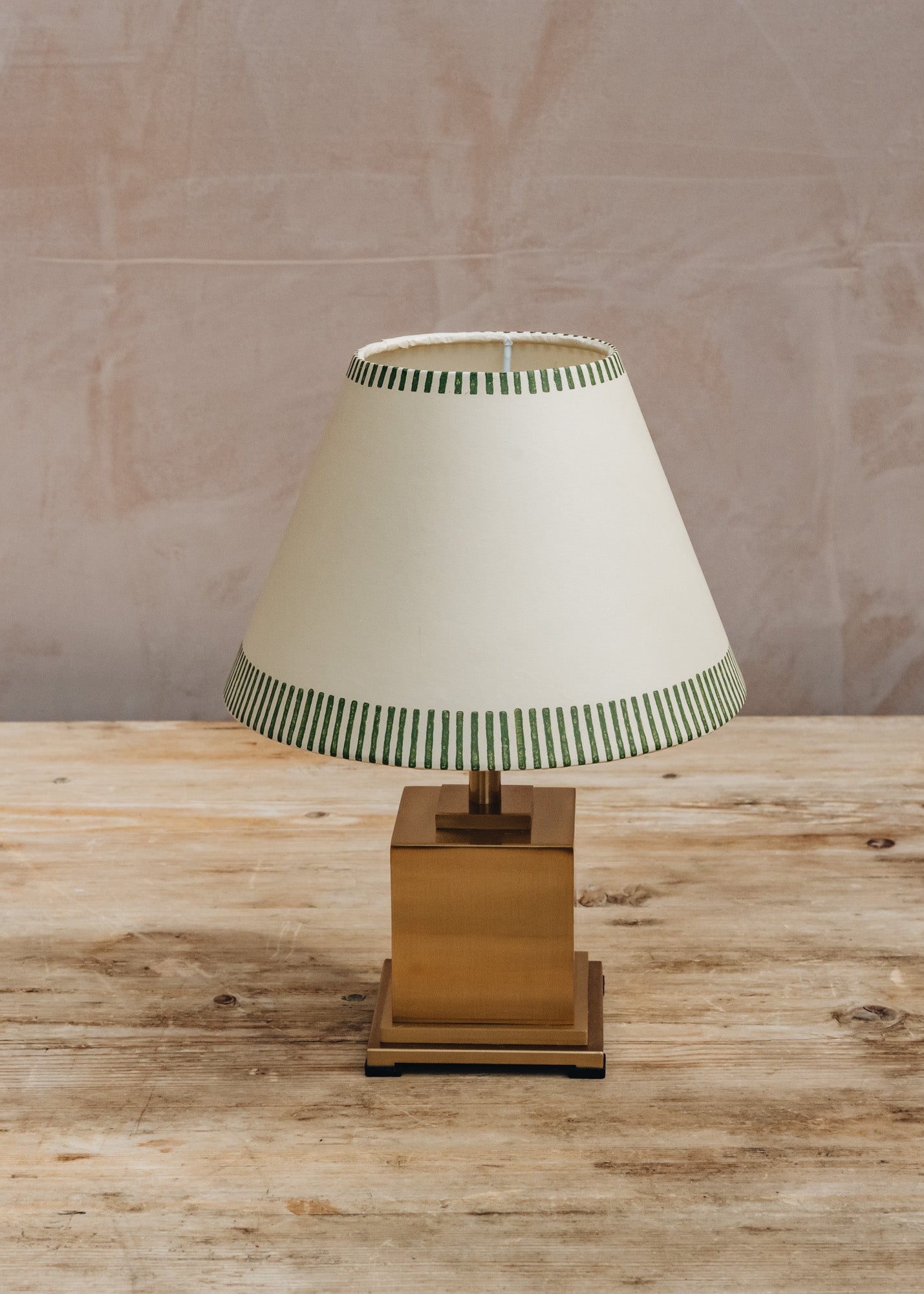 Burford Garden Co. Rechargeable Walter Brass Table Lamp