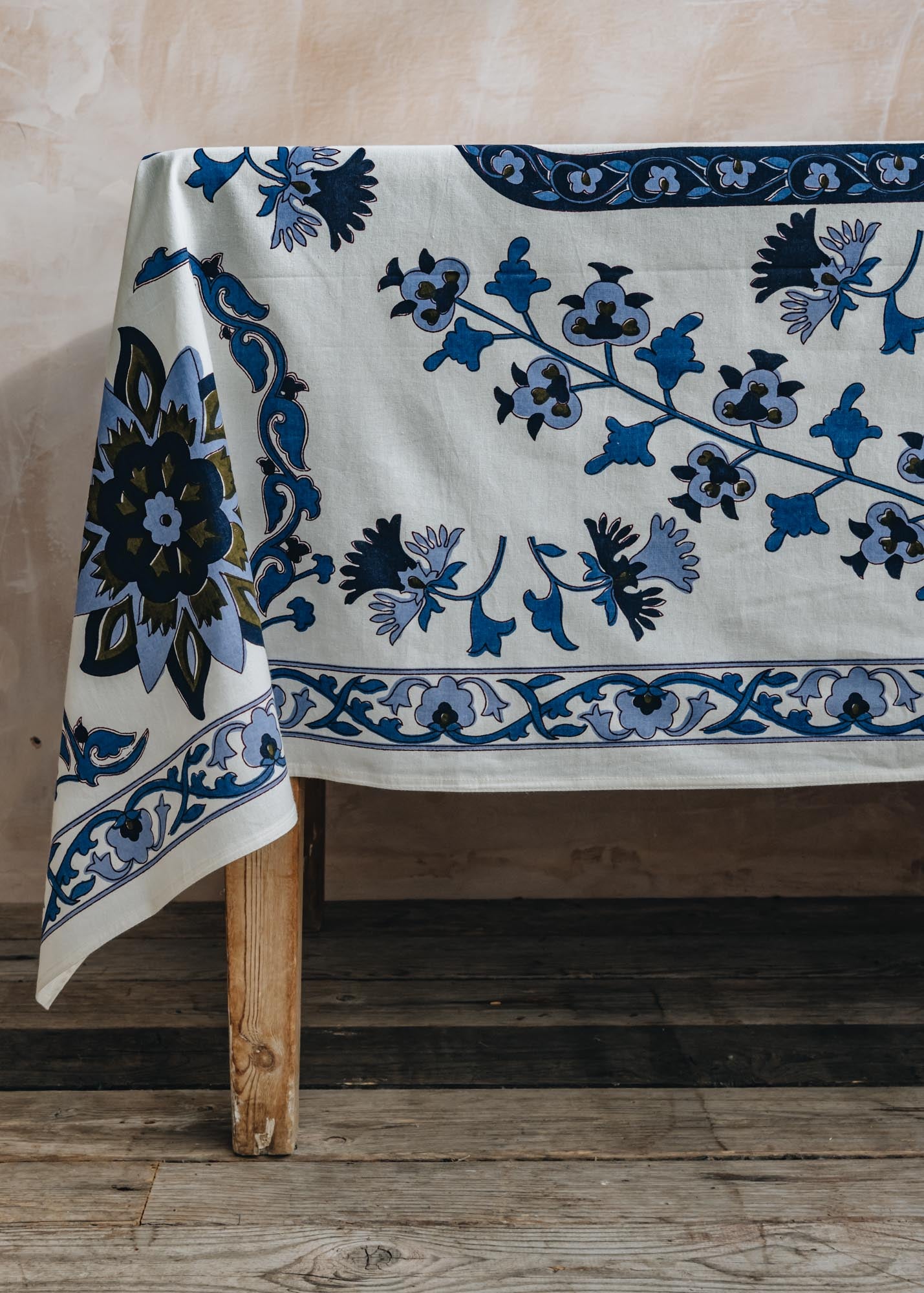 Bungalow Nomad Indigo Tablecloth