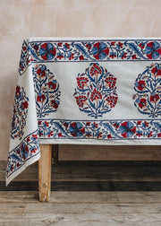 Bungalow Rosette Indigo Tablecloth