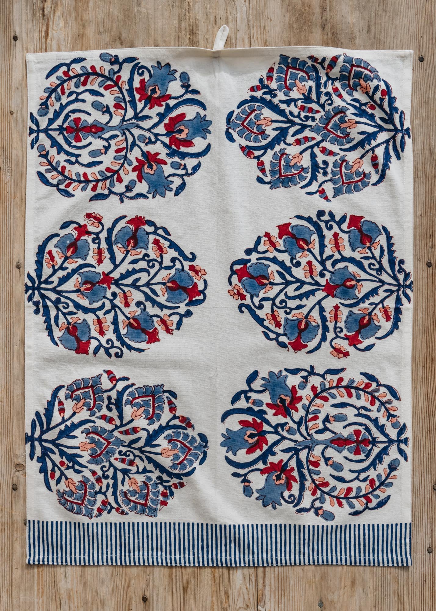 Bungalow Juhi Indigo Tea Towel