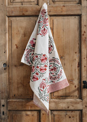 Bungalow Juhi Scarlet Tea Towel
