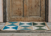Teal Woven Doormat