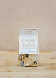 Tenuta Marmorelle Black Olive and Rosemary Risotto, 250g