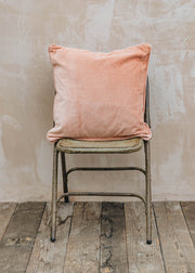 Terracotta Velvet Cushion