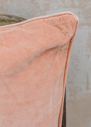 Bungalow Bungalow Terracotta Velvet Cushion