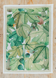 Kitchen Towel in Ficus Green