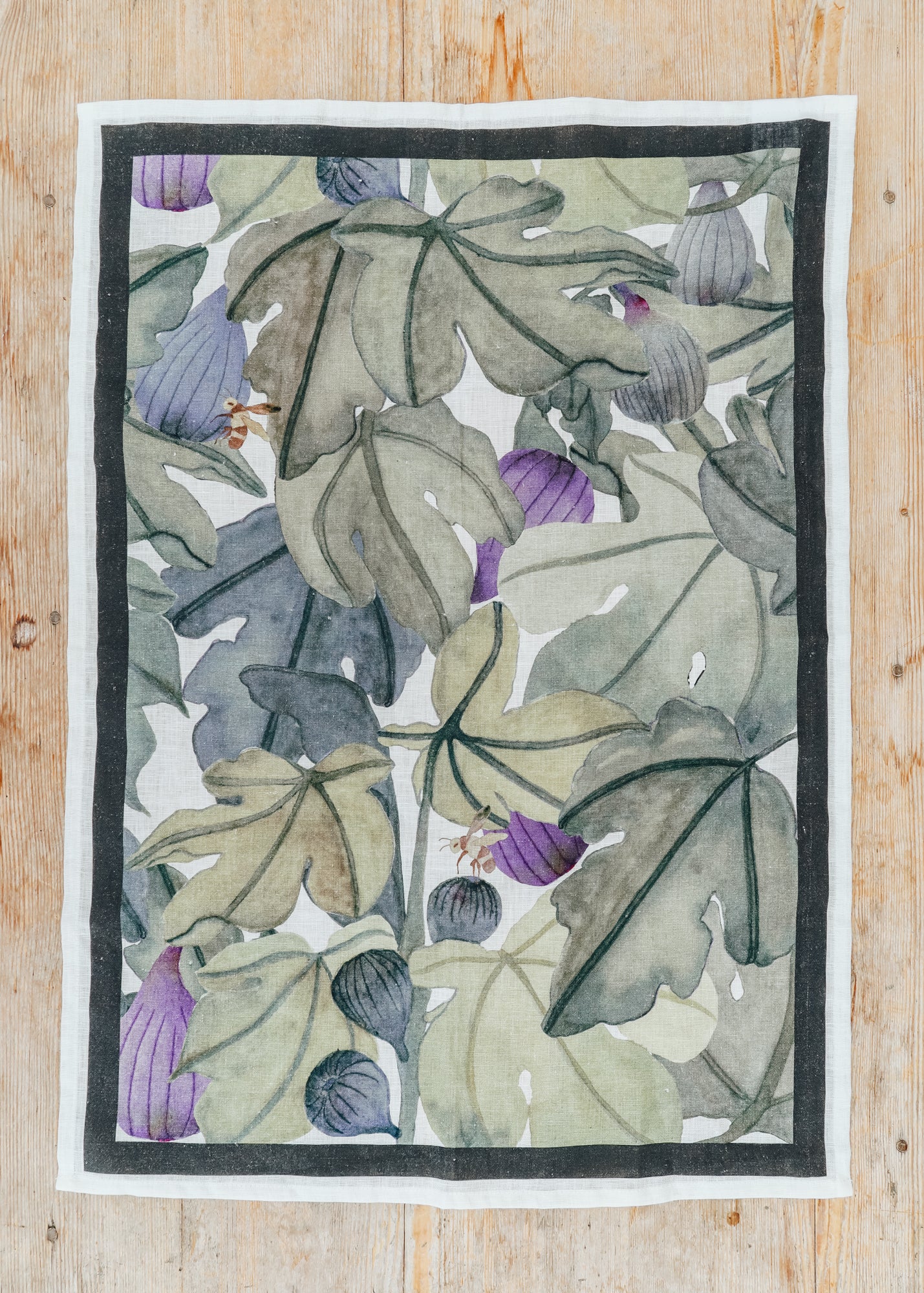 Kitchen Towel in Ficus Violet
