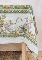 Tablecloth in Bunny Garden Mezzero, 180x280cm