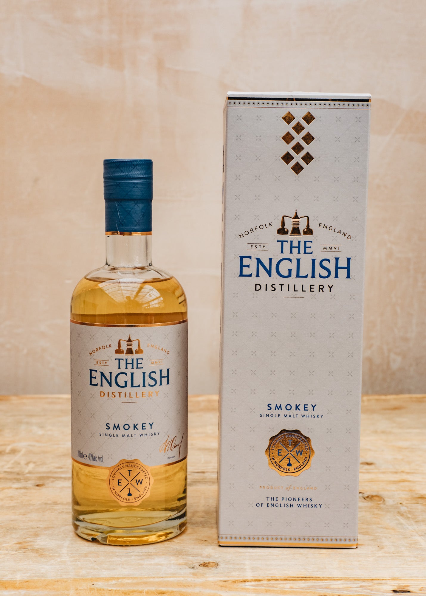 The English Distillery The English Smokey Single Malt Whisky, 70cl