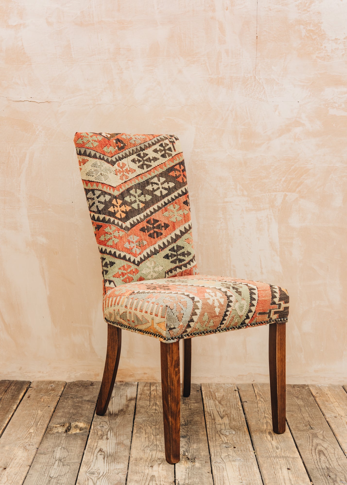 The Kilim Co. Kilim Dining Chair, Style E