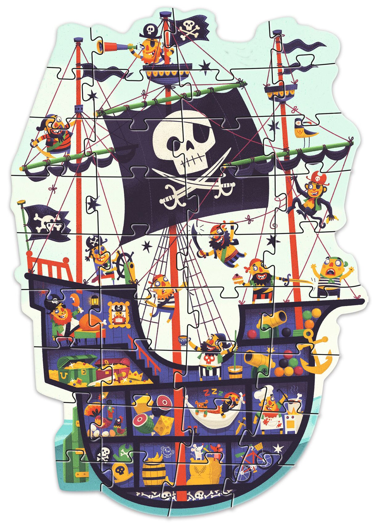 The Pirate Ship Giant Puzzle