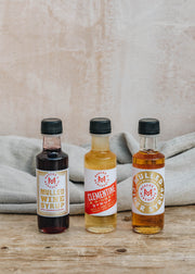 Bee Glassware Makers & Merchants Three Mini Mulled Syrups