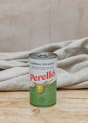 Perello Tinned Pitted Gordal Olives, 150g