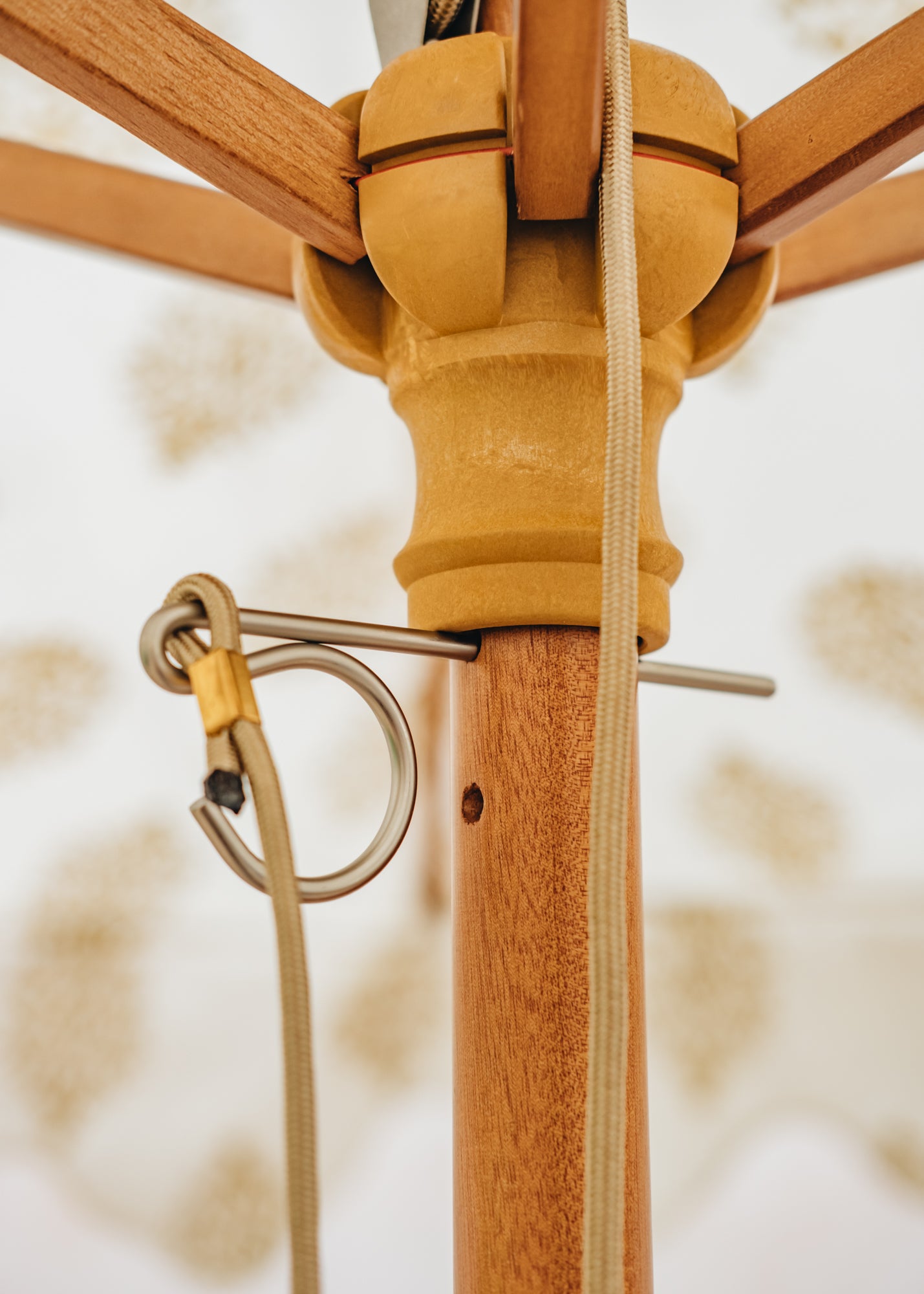 Titania Kiki Booti Moss Centre Pole Parasol