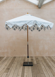 Kiki Booti Medium Blue Centre Pole Parasol
