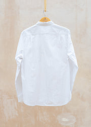 TOAST Jacquard Stripe Shirt in Shale Stone