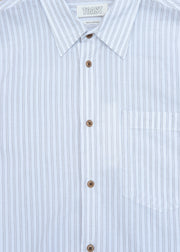 TOAST Jacquard Stripe Shirt in Shale Stone
