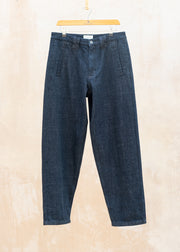 TOAST Japanese Denim Trousers in Indigo
