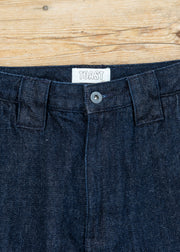 TOAST Japanese Denim Trousers in Indigo
