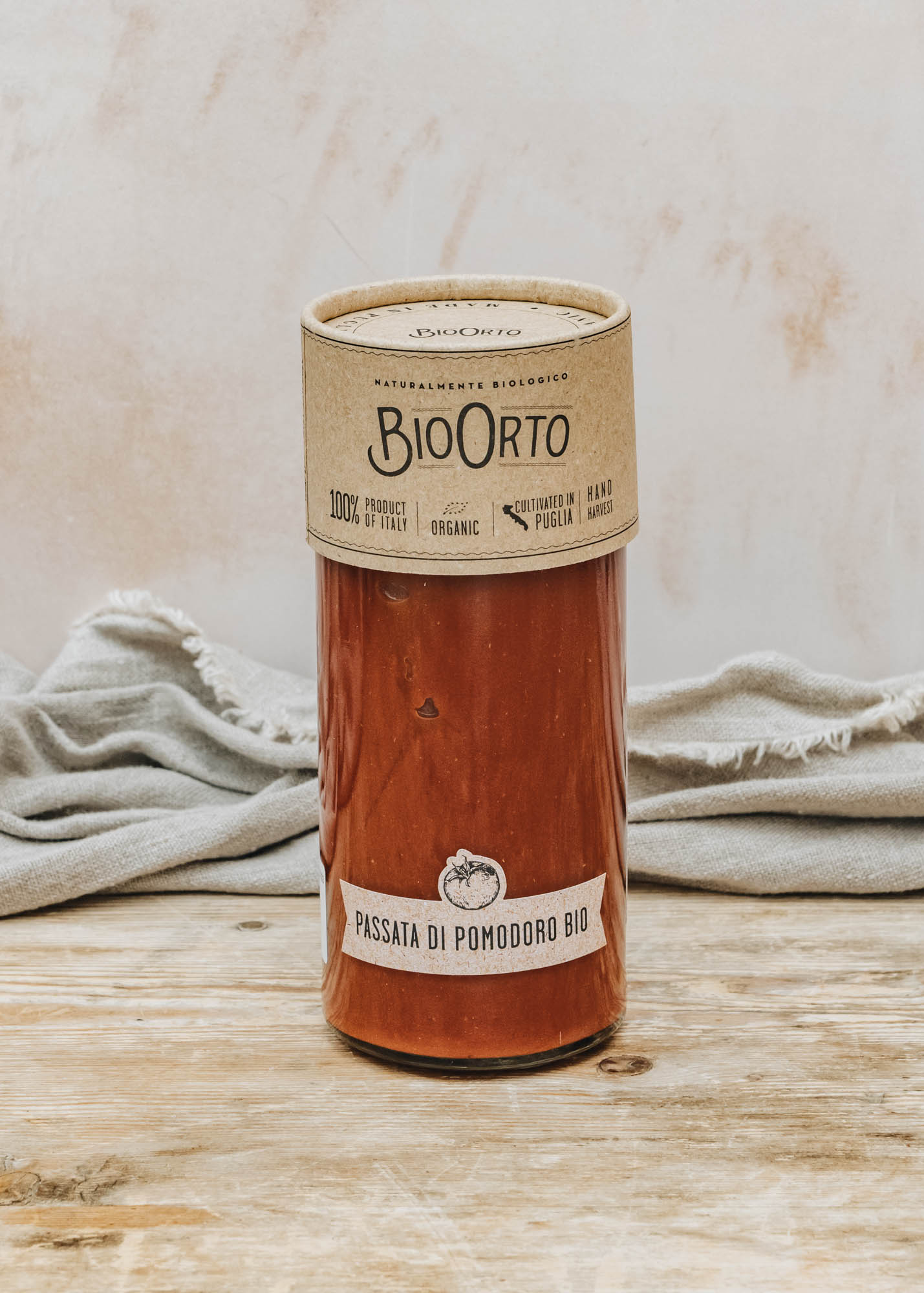 Bio Orto Organic Tomato Passata, 580ml