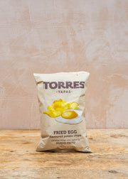 Fried Egg Flavoured Potato Crisps, 125g