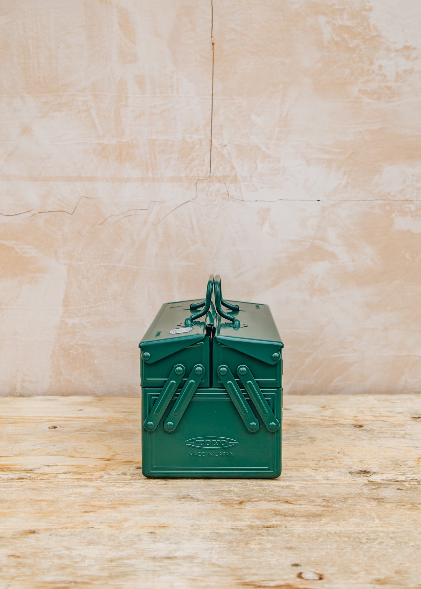 Toyo Cantilever Tool Box in Antique Green