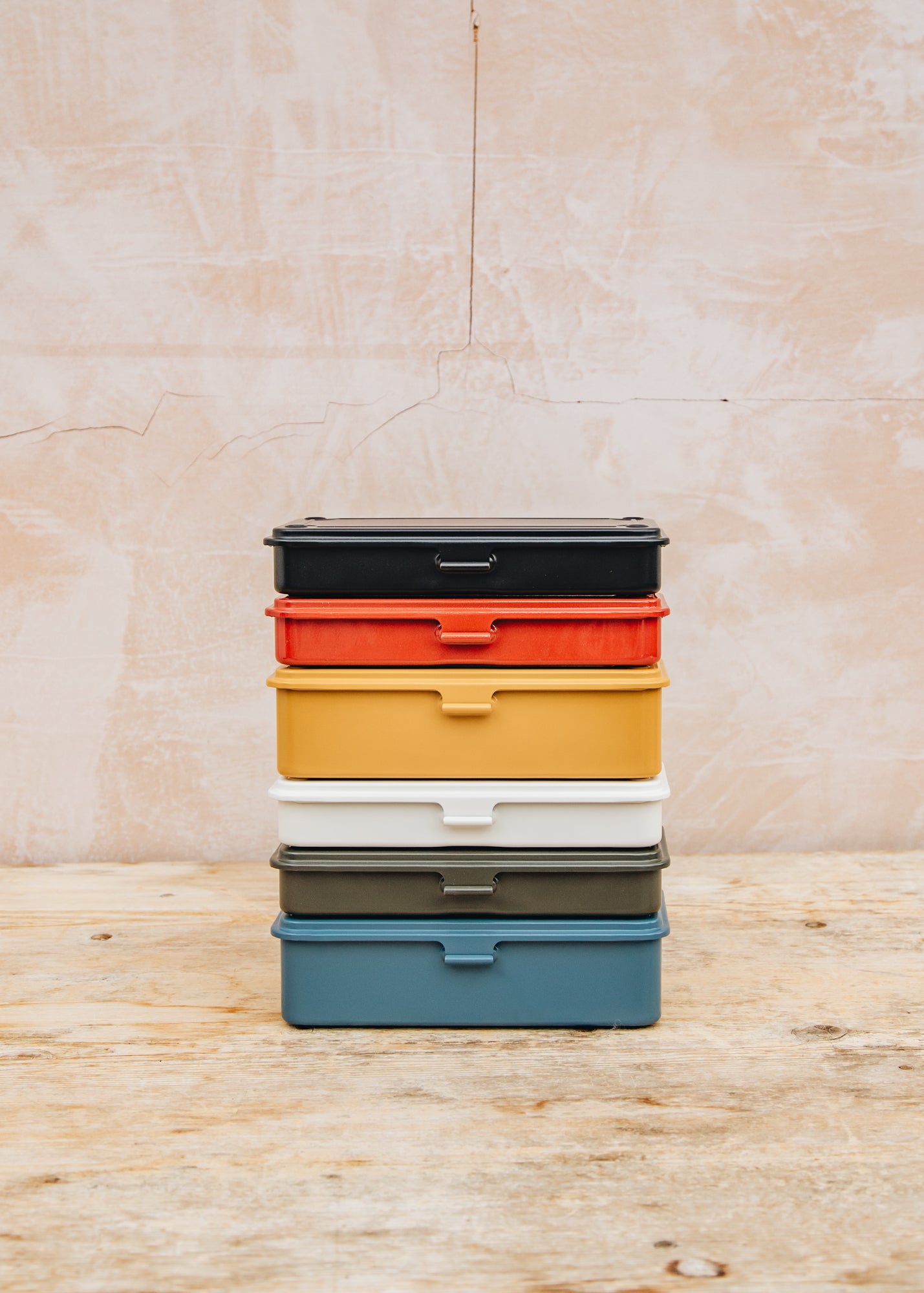 Toyo Trunk Shape Tool Box in Red 192