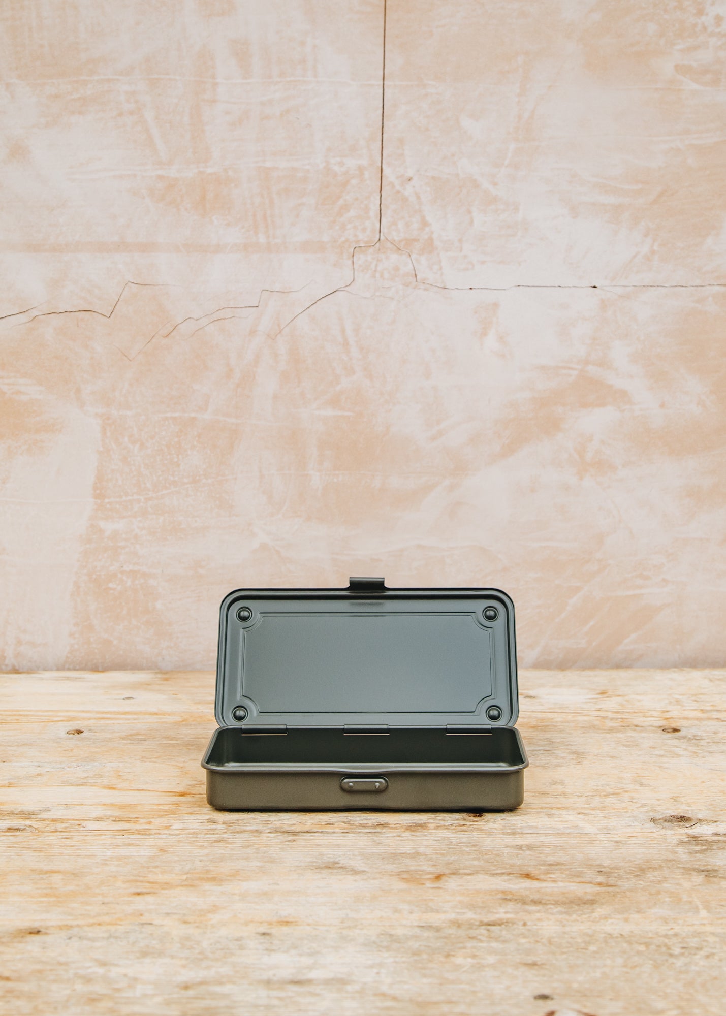 Toyo Trunk Shape Tool Box in Mid Grey 192