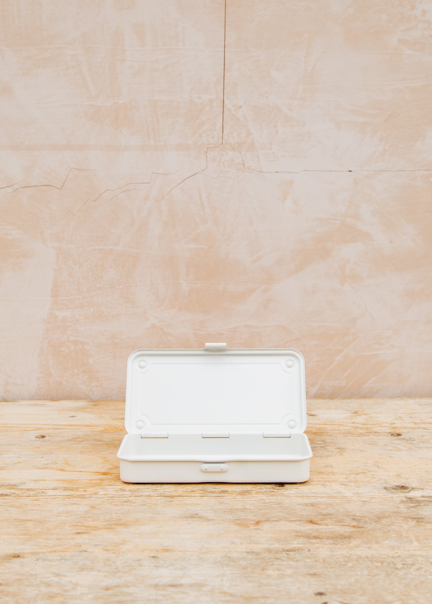 Toyo Trunk Shape Tool Box in White 192