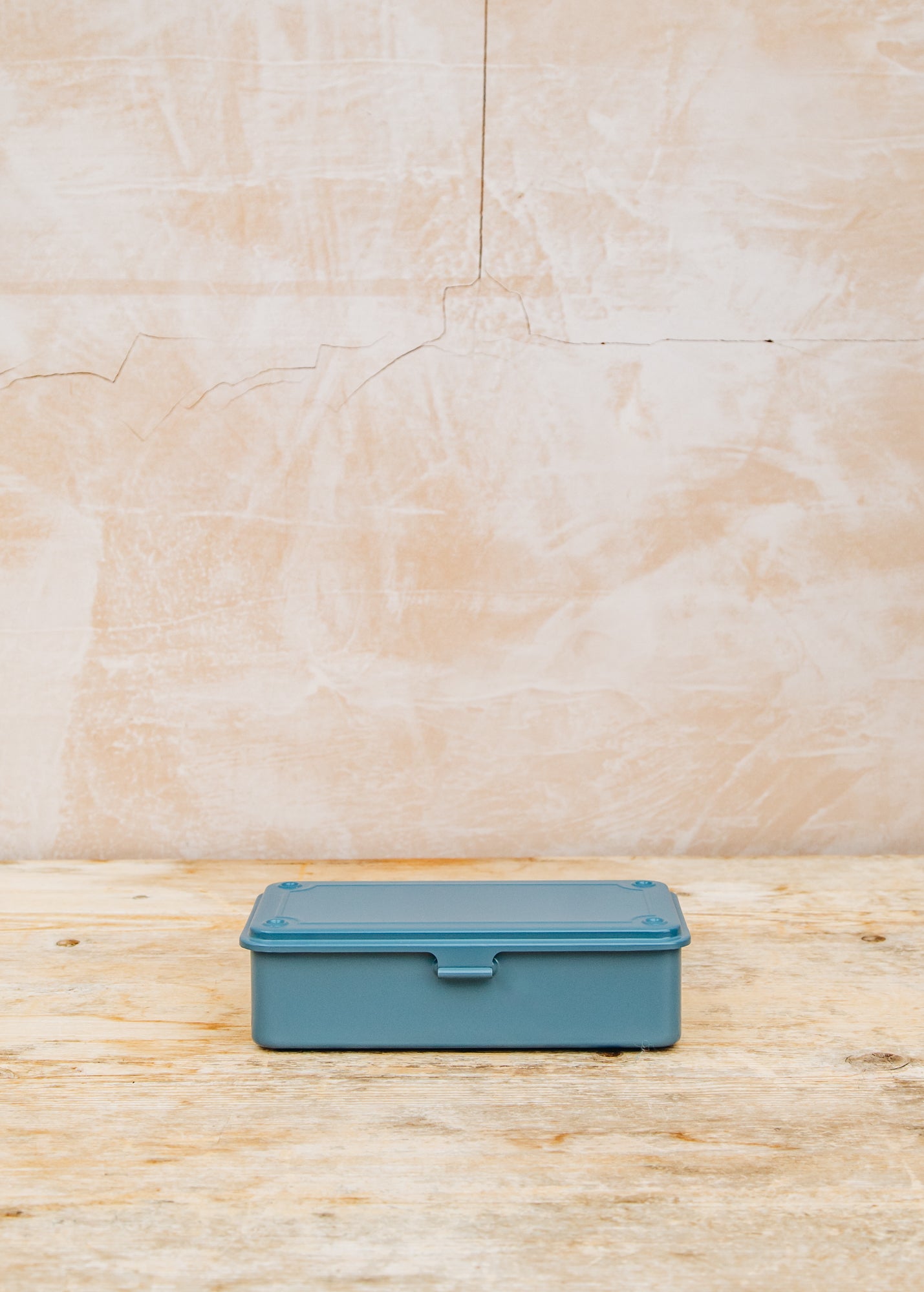 Trunk Shaped Tool Box in Duck Egg