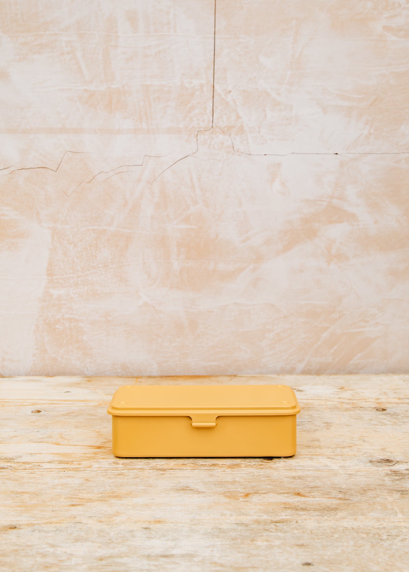 Trunk Shaped Tool Box in Mustard