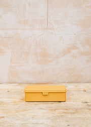 Trunk Shaped Tool Box in Mustard