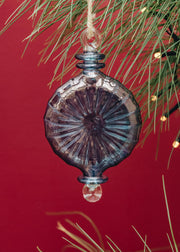 Rondelle Bauble in Blue