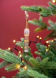 Candle Bauble in Pearl
