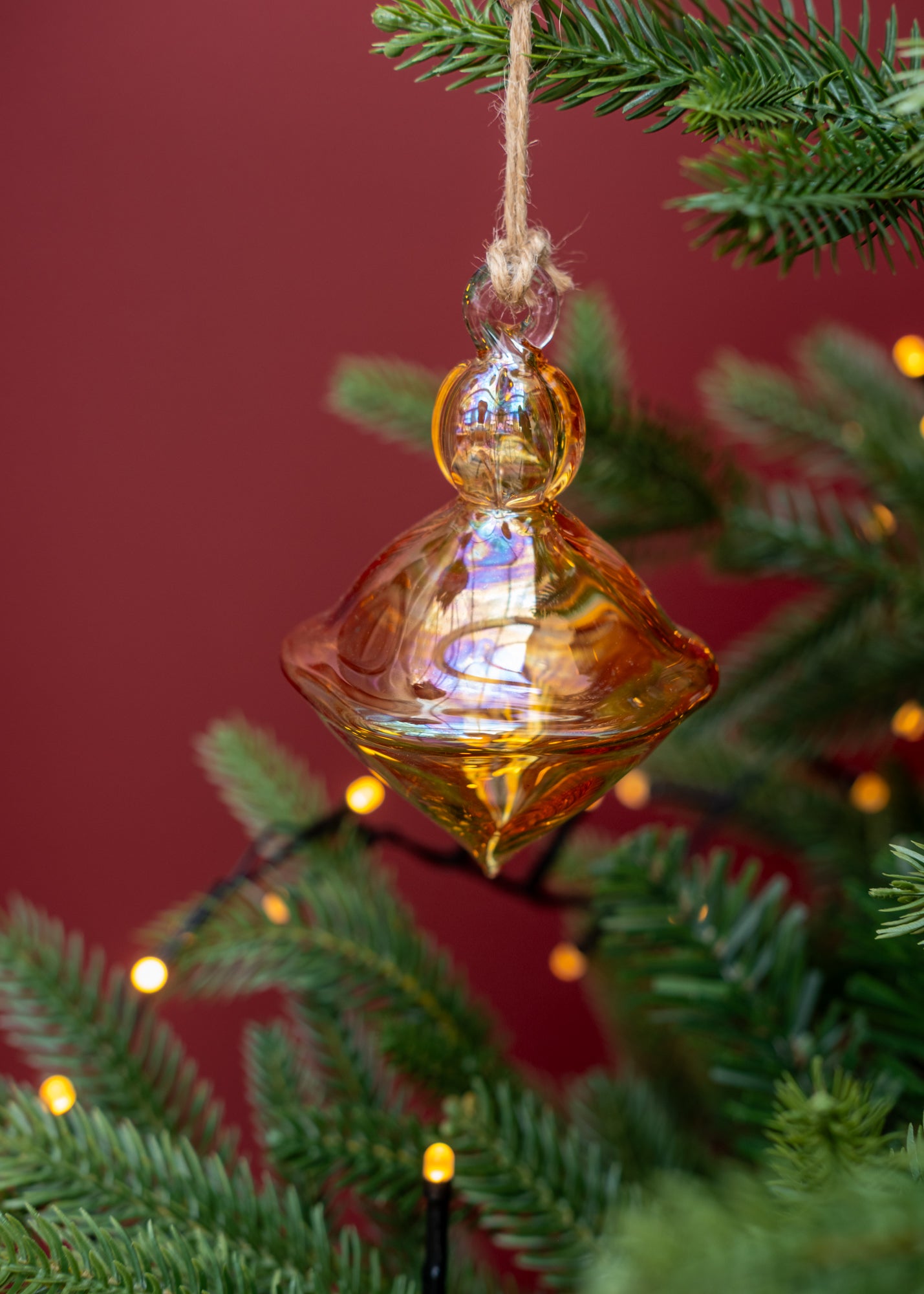 Ice Tear Bauble in Gold